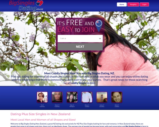 BigSingleDating.co.nz Logo