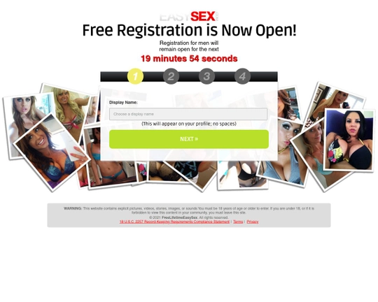 Free Life Time Easy Sex Logo