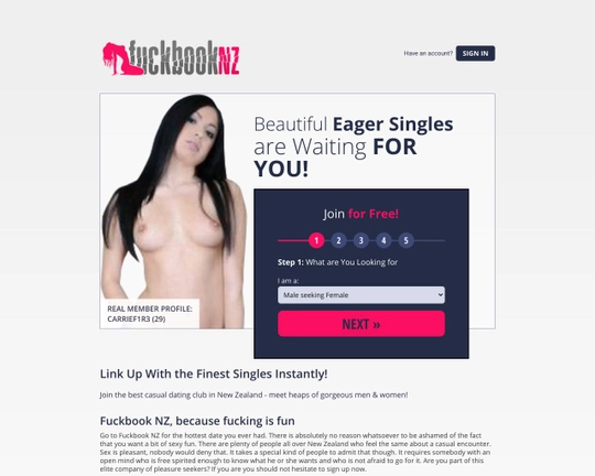 Fuckbook NZ Logo