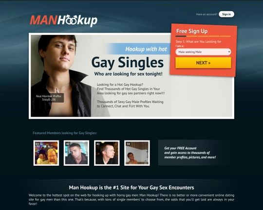 Man Hookup Logo