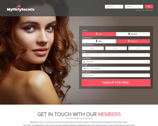 My Flirt Secrets Logo
