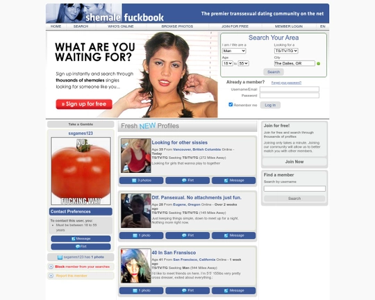 Shemale Fuckbook Logo