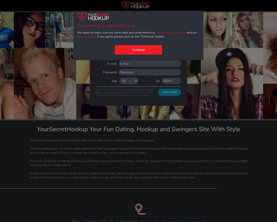 Your Secret Hookup Logo